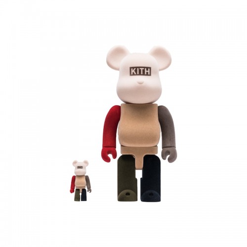 Оригинальный набор фигурок Kith x BEARBRICK 100% & 400% 100% & 400% Set Multi - 7см и 28см