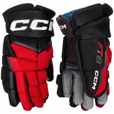 Перчатки хоккейные взрослые CCM Jetspeed FT8 Senior Hockey Gloves