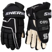 Перчатки хоккейные юниорские Sherwood Code Encrypt Pro Junior Hockey Gloves