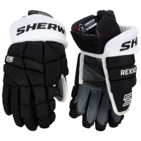 Перчатки хоккейные взрослые Sherwood Rekker Legend Pro Senior Hockey Gloves