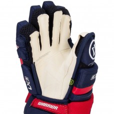 Именные перчатки хоккейные юниорские Warrior Alpha Team Custom Junior Hockey Gloves