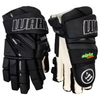 Именные перчатки хоккейные взрослые Warrior Alpha Team Custom Senior Hockey Gloves