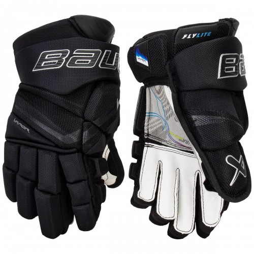 Краги хоккейные юниорские Bauer Vapor FlyLite Junior Hockey Gloves