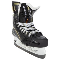 Коньки подростковые CCM Tacks AS-V Pro Intermediate Ice Hockey Skates With Step Blacksteel Runner