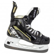 Коньки подростковые CCM Tacks AS-V Pro Intermediate Ice Hockey Skates With Step Blacksteel Runner