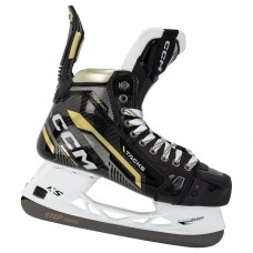 Коньки взрослые CCM Tacks AS-V Pro Senior Ice Hockey Skates With Step Blacksteel Runner