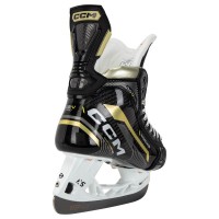 Коньки взрослые CCM Tacks AS-V Pro Senior Ice Hockey Skates With Step Blacksteel Runner