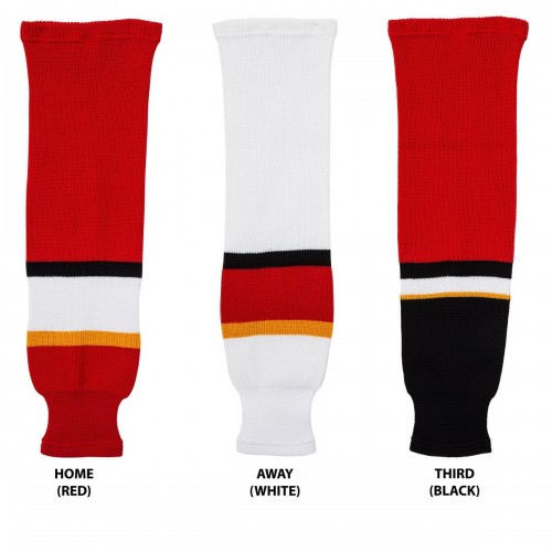 Гамаши оригинальные Calgary Flames MonkeySports Knit Hockey Socks