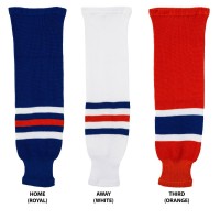 Гамаши хоккейные Edmonton Oilers MonkeySports Knit Hockey Socks