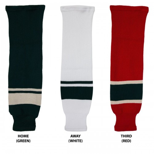 Гамаши оригинальные Minnesota Wild MonkeySports Knit Hockey Socks