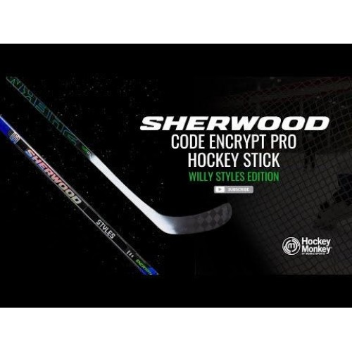 Клюшка из США Sherwood Code Encrypt Pro Intermediate Hockey Stick - Willy Styles Edition