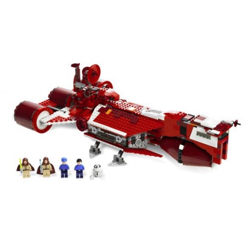 Конструктор LEGO Star Wars Republic Cruiser Limited Edition with R2-R7 Set 7665 Red