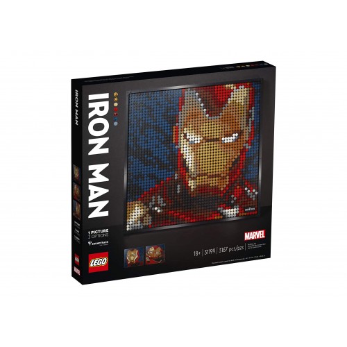 Конструктор LEGO Art Marvel Iron Man Set 31199