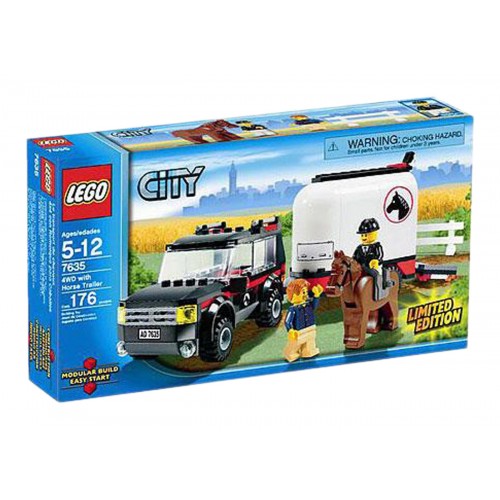 Конструктор LEGO City 4WD With Horse Trailer Set 7635