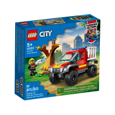 LEGO City 4x4 Fire Truck Rescue Set 60393