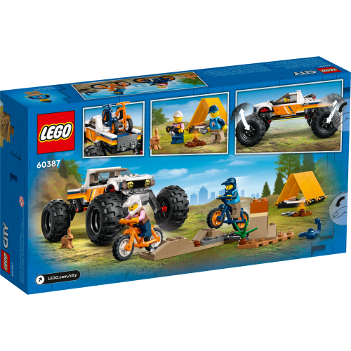 Конструктор LEGO City 4x4 Off-Roader Adventures Set 60387