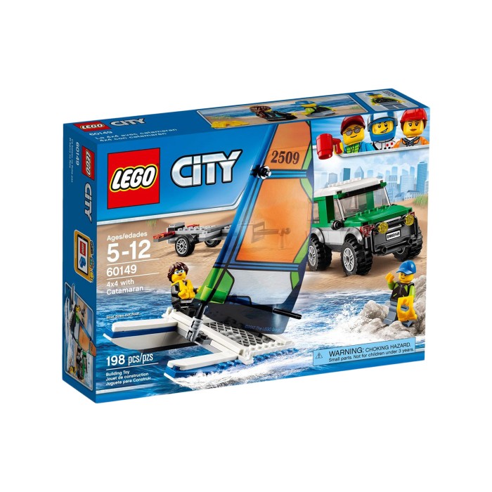 LEGO City 4x4 with Catamaran Set 60149