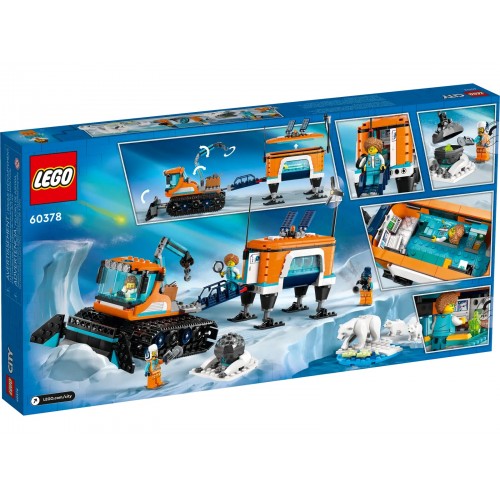 Конструктор LEGO City Arctic Explorer Truck and Mobile Lab Set 60378