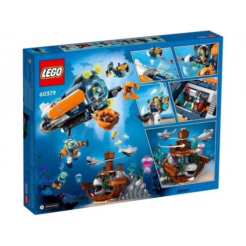 Конструктор LEGO City Deep-Sea Explorer Submarine Set 60379
