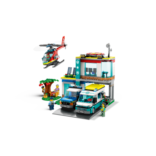Конструктор LEGO City Emergencey Vehicles HQ Set 60371