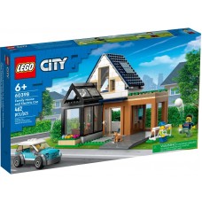 LEGO City Family House and Electric Car Set 60398