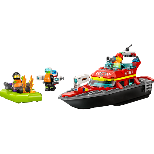 Конструктор LEGO City Fire Boat Rescue Set 60373
