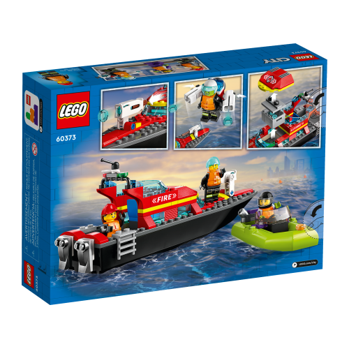 Конструктор LEGO City Fire Boat Rescue Set 60373