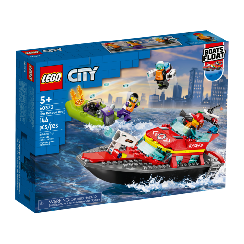 Конструктор LEGO City Fire Boat Rescue Set 60373