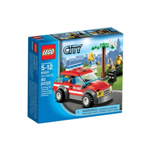 Конструктор LEGO City Fire Chief Car Set 60001