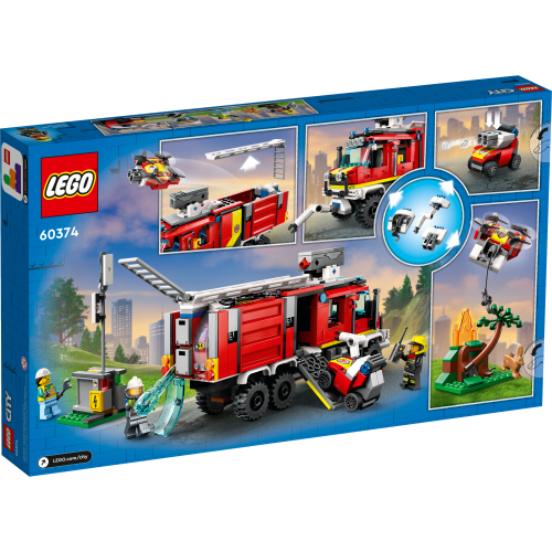 Конструктор LEGO City Fire Command Truck Set 60374