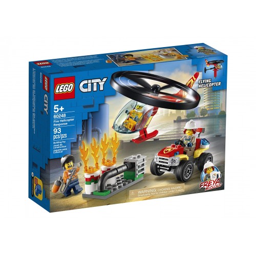 Конструктор LEGO City Fire Helicopter Response Set 60248