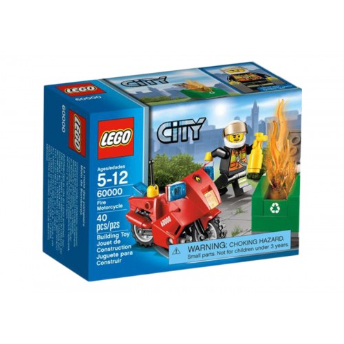 Конструктор LEGO City Fire Motorcycle Set 60000