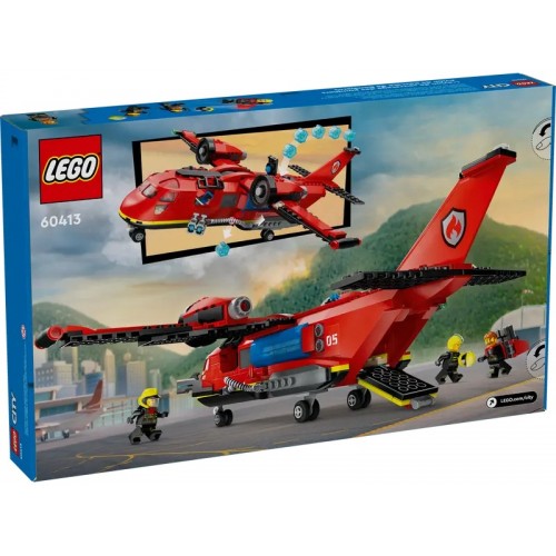 Конструктор LEGO City Fire Rescue Plane Set 60413