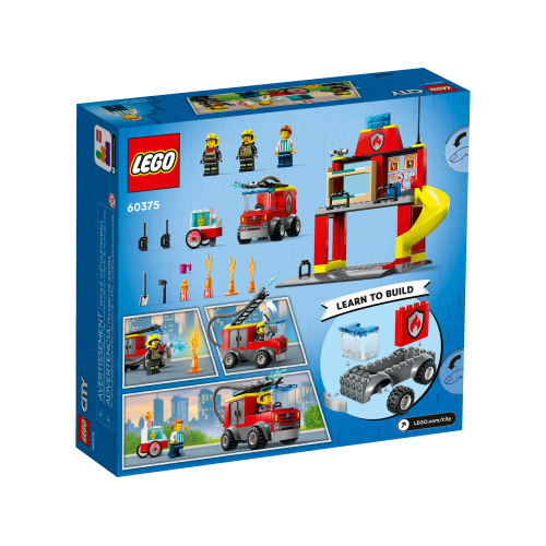 Конструктор LEGO City Fire Station and Fire Truck Set 60375