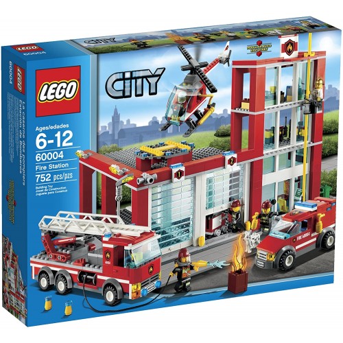 Конструктор LEGO City Fire Station Set 60004