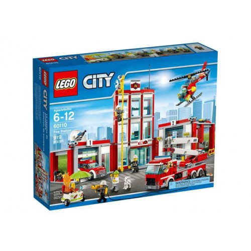 Конструктор LEGO City Fire Station Set 60110