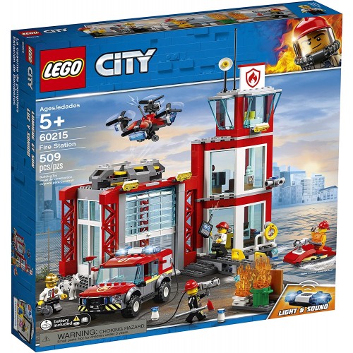 Конструктор LEGO City Fire Station Set 60215