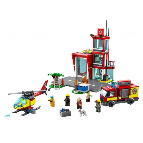 Конструктор LEGO City Fire Station Set 60320