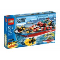 LEGO City Fireboat Set 7906