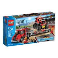 LEGO City Monster Truck Transporter Set 60027