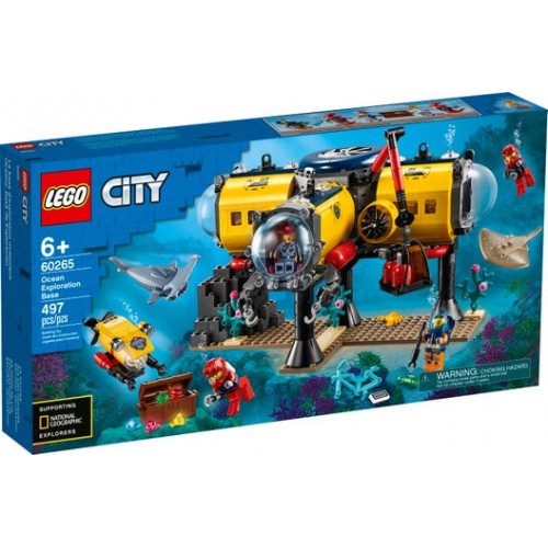 Конструктор LEGO City Ocean Exploration Base Set 60265