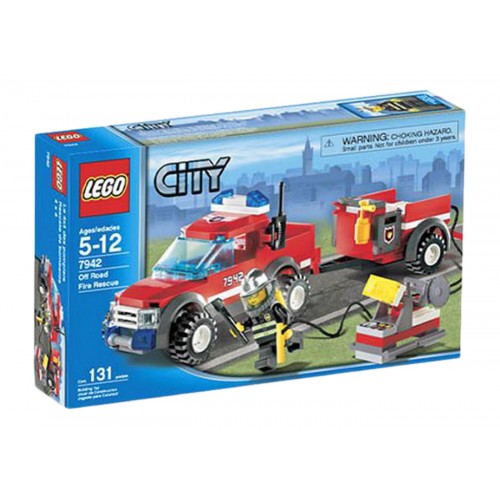 Конструктор LEGO City Off-Road Fire Rescue Set 7942