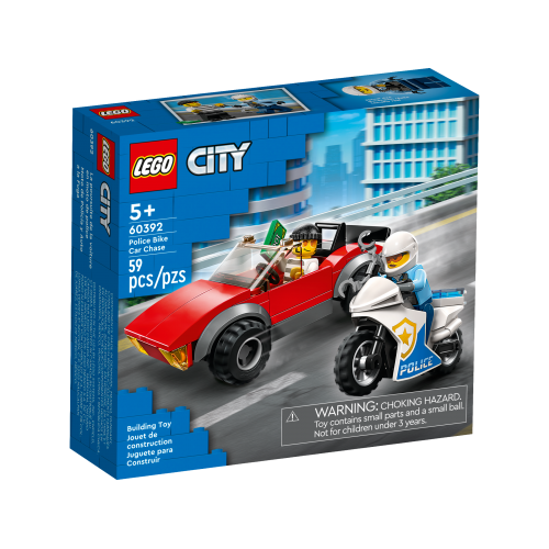 Конструктор LEGO City Police Bike Car Chase Set 60392