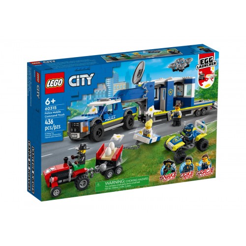 Конструктор LEGO City Police Mobile Command Truck Set 60315