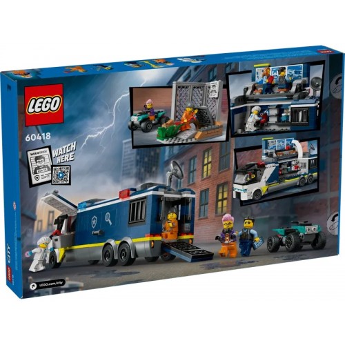 Конструктор LEGO City Police Mobile Crime Lab Truck Set 60418
