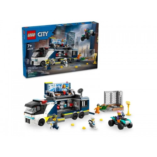 Конструктор LEGO City Police Mobile Crime Lab Truck Set 60418