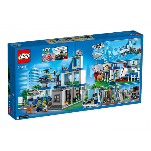 Конструктор LEGO City Police Station Set 60316