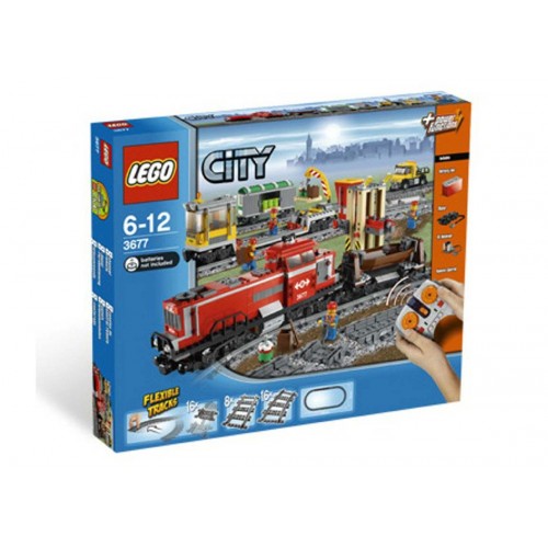 Конструктор LEGO City Red Cargo Train Set 3677