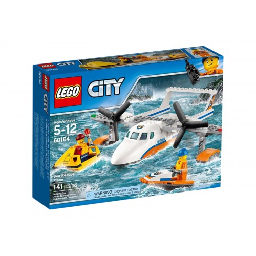 Конструктор LEGO City Sea Rescue Plane Set 60164