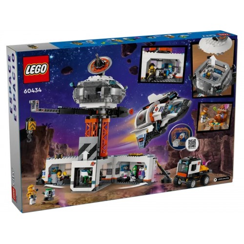 Конструктор LEGO City Space Base and Rocket Launchpad Set 60434